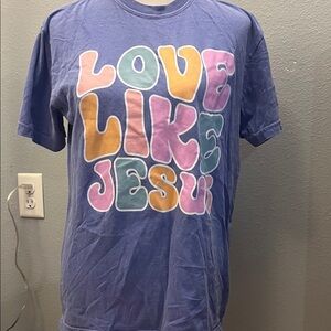 Comfort Colors Blue Graphic Tee